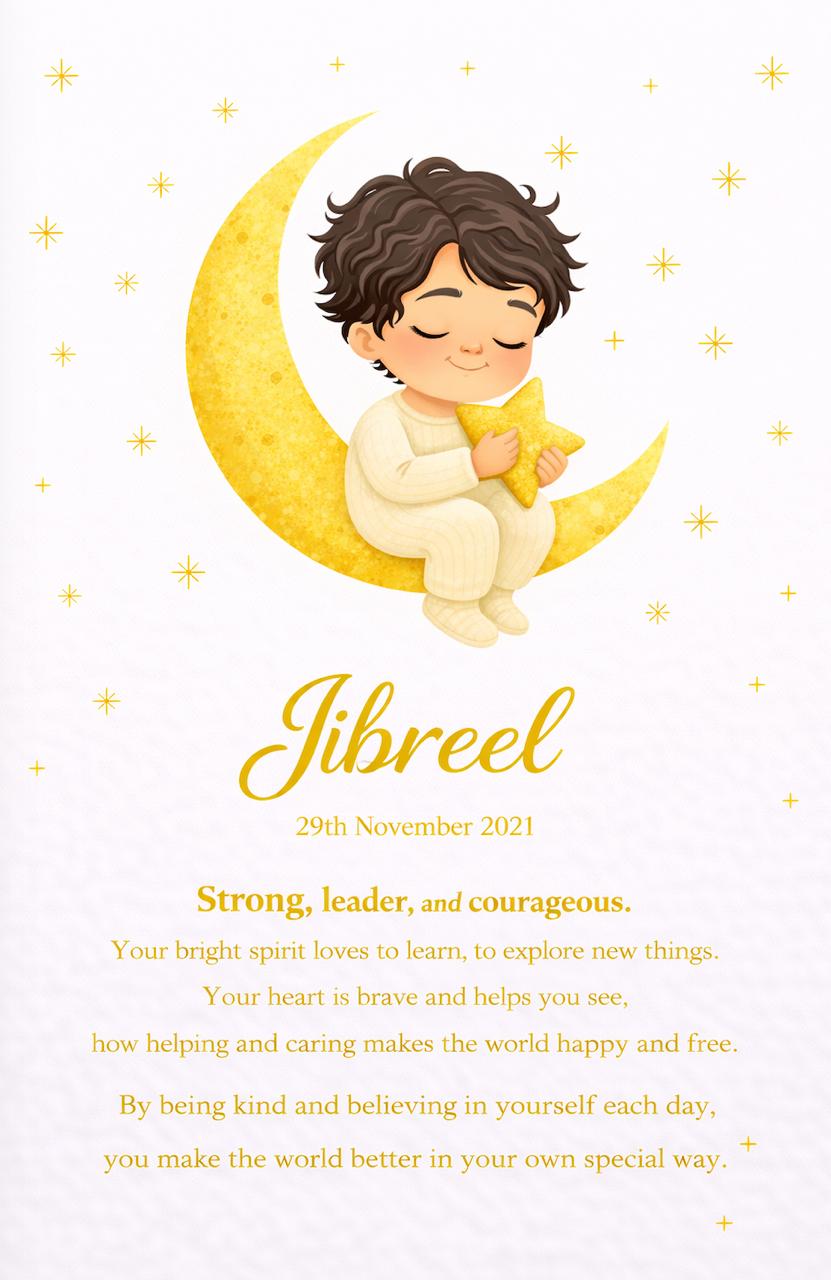 BUNDLE OFFER: PERSONALISED WALL ART POSTER + BEE MASCOT