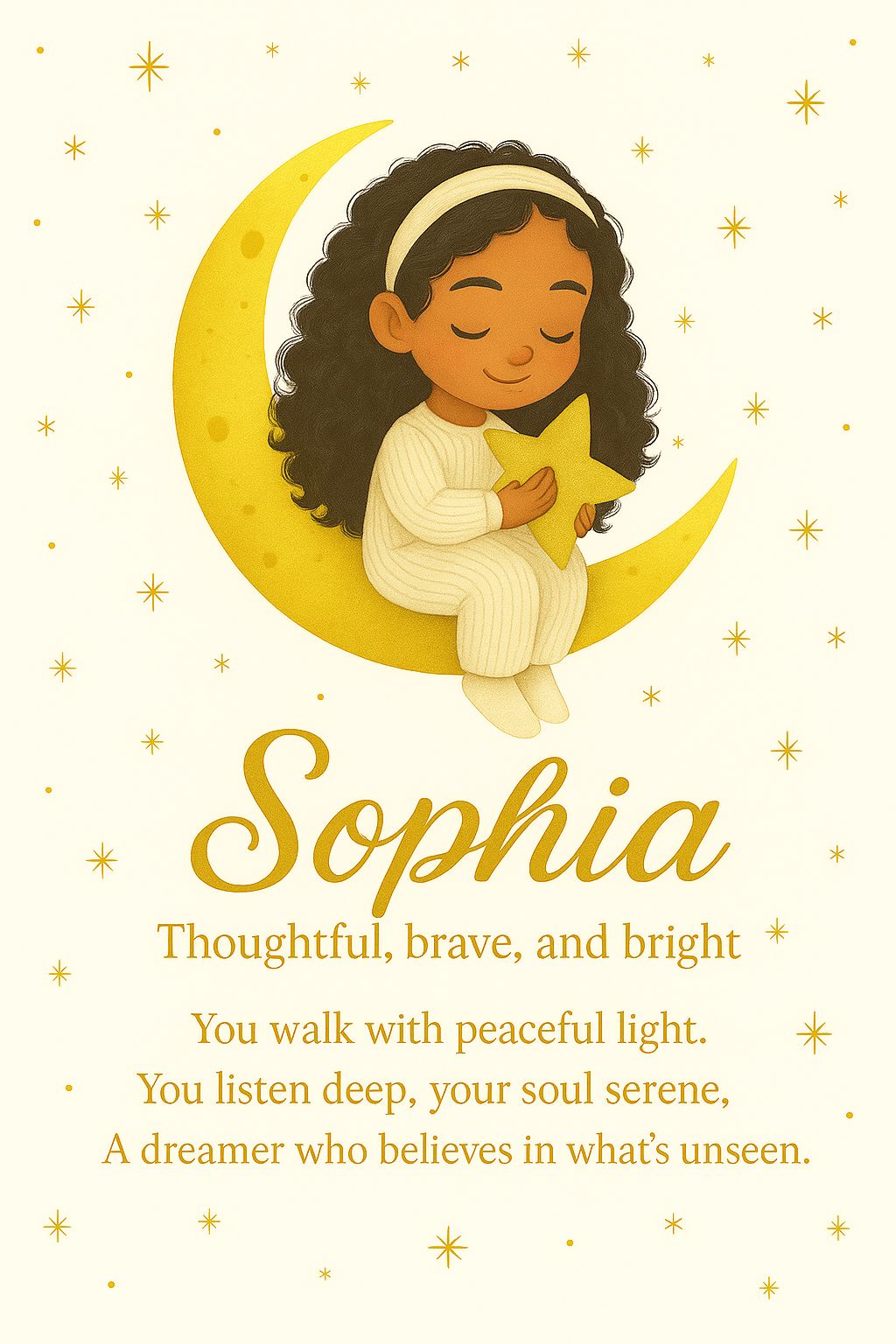 PERSONALISED WALL ART POSTER