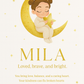 BUNDLE OFFER: PERSONALISED WALL ART POSTER + BEE MASCOT